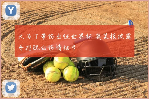 大马丁带伤出征世界杯 奥莱报披露手指脱臼伤情细节